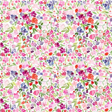 parlak çiçek halı