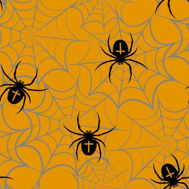 Halloween örümcek web