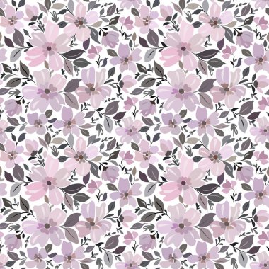 pembe çiçekler ve gri yaprak