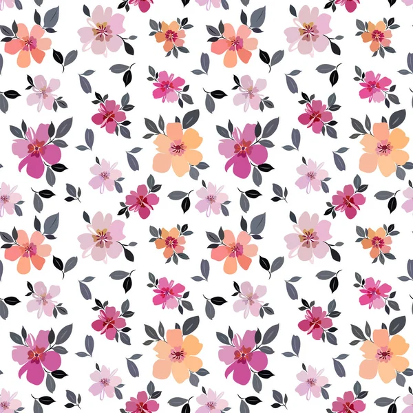 Modèle floral lumineux — Image vectorielle