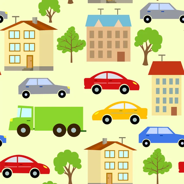 city, buildings, cars, streets