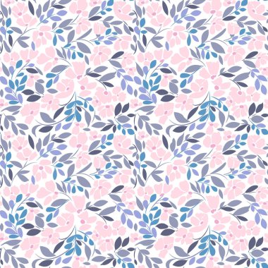 Çiçek baskı ile desen