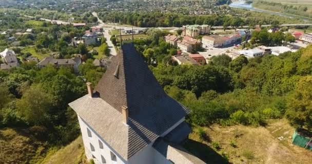 Vista Aérea Castelo Velho — Vídeo de Stock