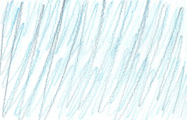 Mavi kalem darbesi. Çocuklar el yapımı elementler. Kağıt tasarımı için Grunge ögesi.