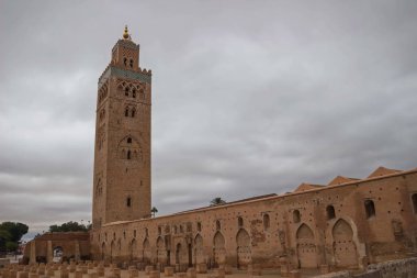 Fas Marrakesh Koutoubia Camii ve minare