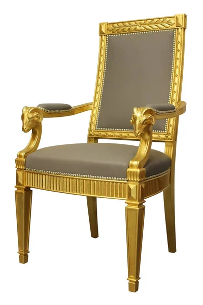 Кресло в стиле Людовика — стоковое фото
