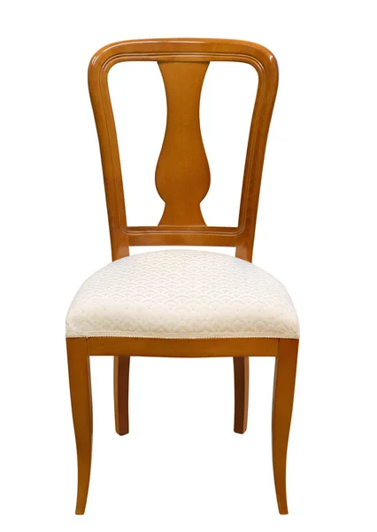 Cadeira vintage. Isolado em branco — Fotografia de Stock