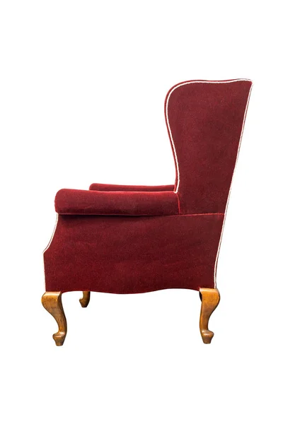 Fauteuil de luxe classique isolé sur blanc — Photo