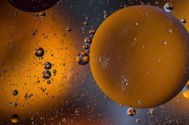 Galaksi ve Nebula. Soyut alan arkaplanı.