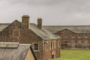 Fort George - 18. yüzyılın tarihi askeri kalesi Inverness yakınlarında