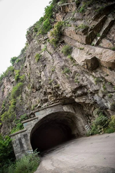 Viejo Túnel Carretera Montaña — Foto de Stock