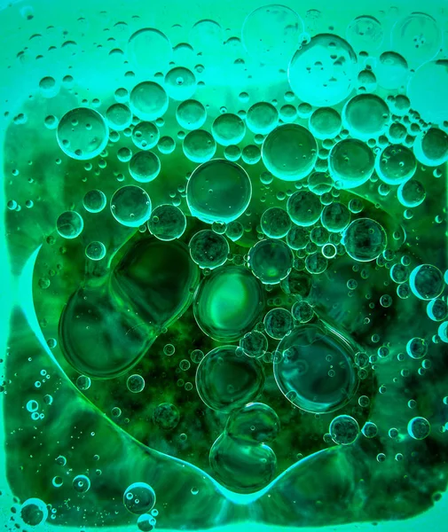 Colorful Abstract Background Set Bubbles Liquid Screensaver — Stock Photo, Image