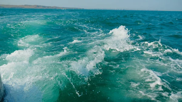 Aguas Cristalinas Color Turquesa Del Mar Negro Crimea Protector Pantalla —  Fotos de Stock