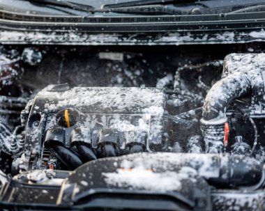 Motor bölmesi araba yıkama köpüğü
