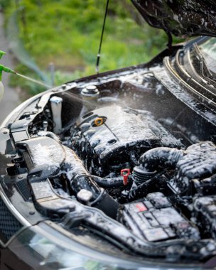 Motor bölmesi araba yıkama köpüğü