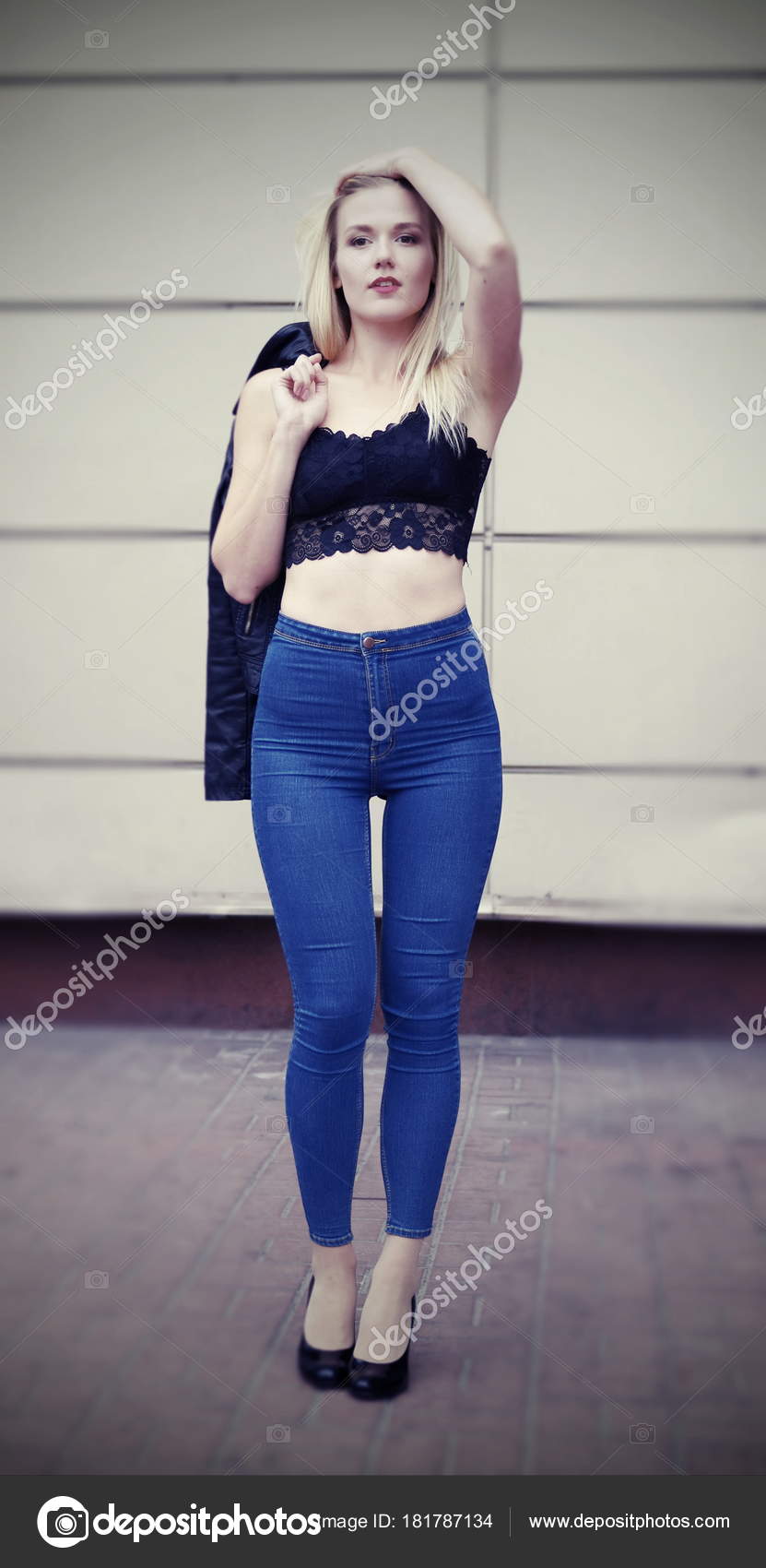 jeans top sexy