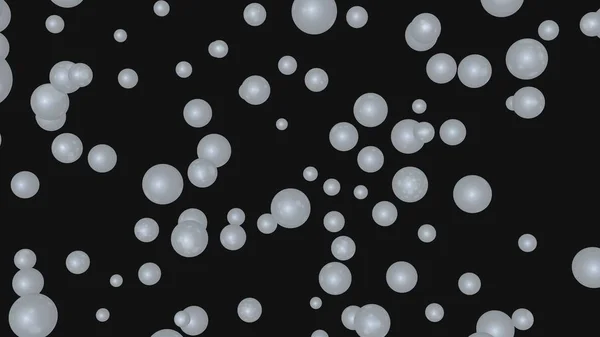 Abstract luxury background with white spheres — Stock Photo, Image
