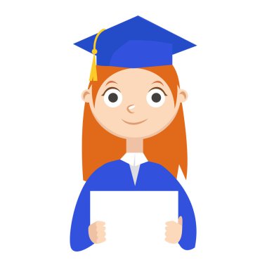 bir diploma ile mezun. 