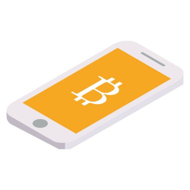 Bitcoin telefonda uçar. 
