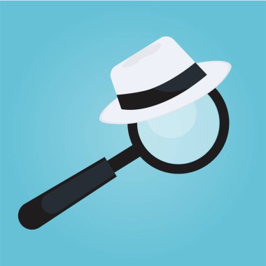 Siyah şapka seo afiş. Büyüteç'i ve diğer arama motoru optimizasyonu araçları ve taktikleri