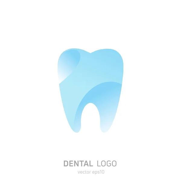 Logo de la Clínica Dental. Cura dientes icono. Oficina del dentista — Archivo Imágenes Vectoriales