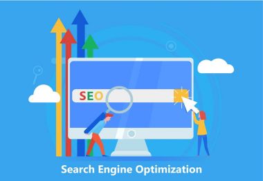 SEO afiş. Sitenin içeriğini ve onun arama motorları dizin üzerinde çalışmak. Web sitesinde ekip çalışması