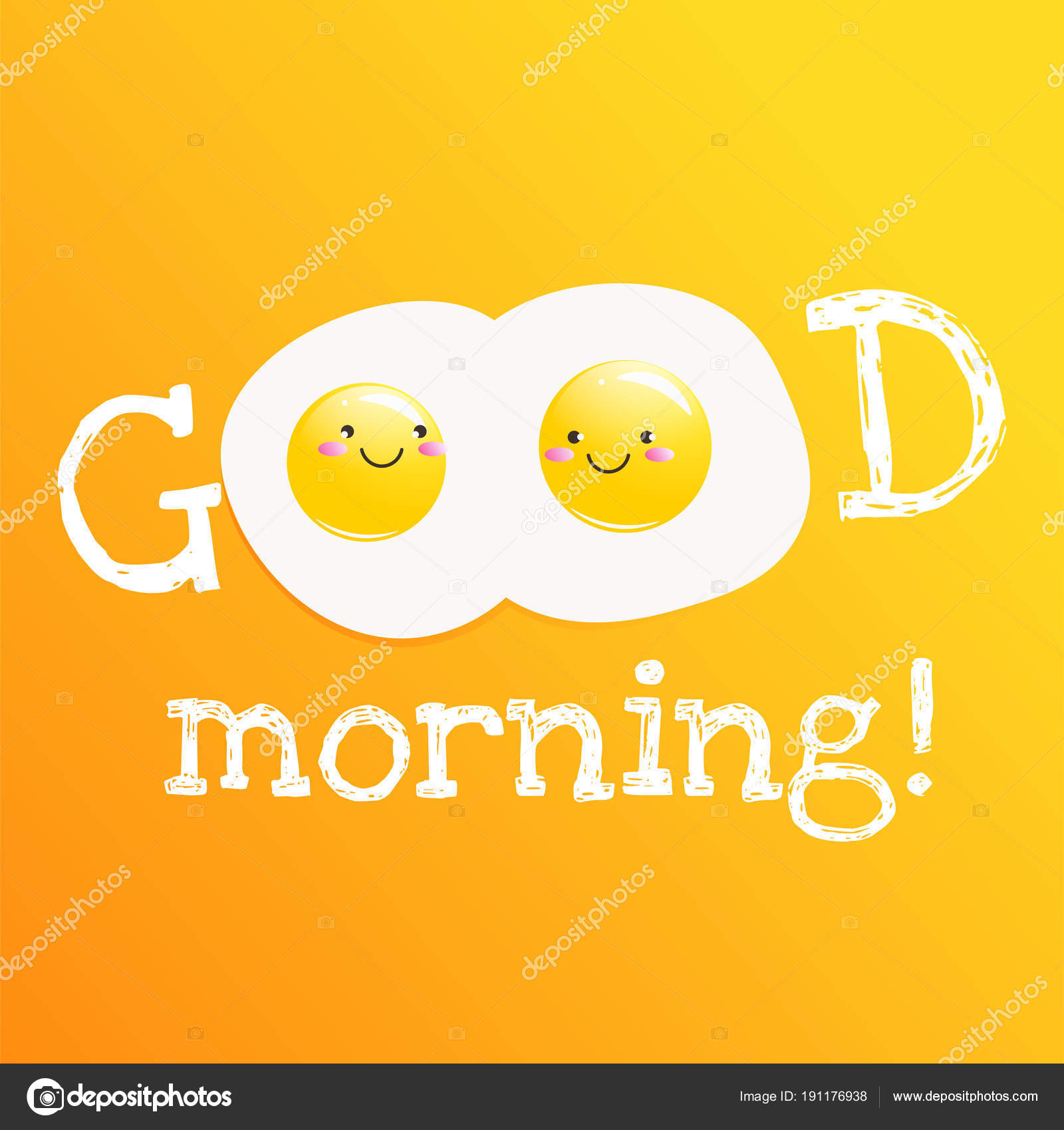 Good Morning Banner Classic Tasty Breakfast Of Scrambled Eggs And Bacon Vector Image By C Annetdebar Vector Stock