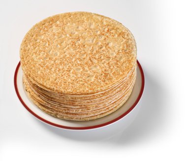 Kepekli un krep yığını