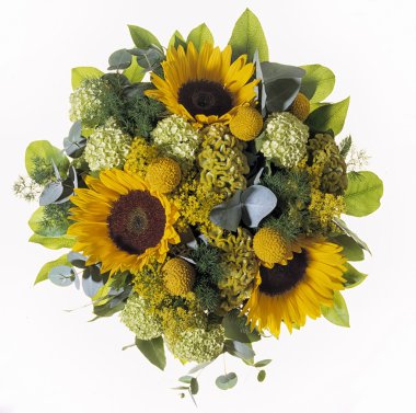 Çeşitli alan buket