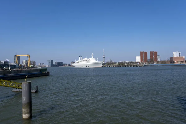 Rotterdam Cruiseship Přístavu Rotterdam — Stock fotografie