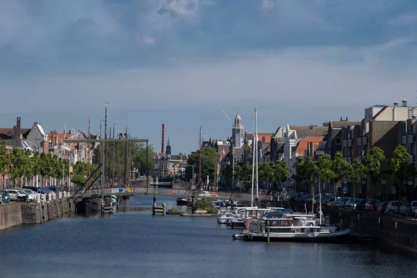 Histórica Área Delfshaven Roterdão Países Baixos — Fotografia de Stock