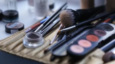 Palet göz farı makyaj yakın-up