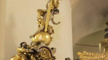 Güzel kilise içinde yakın çekim
