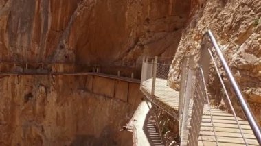 Smooth descent Barranco Caminito del Rey
