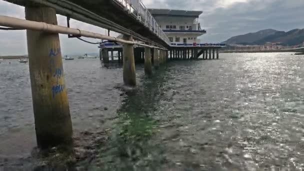 Descobrindo o Clube Náutico Castro Urdiales 50 — Vídeo de Stock