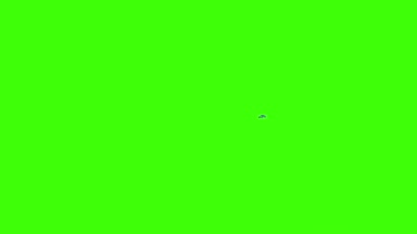 Araba atlar Flips yeşil ekran 3d render animasyon