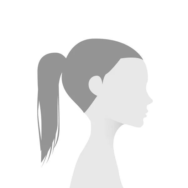 Icône de profil avatar par défaut. Gris espace réservé photo . — Image vectorielle