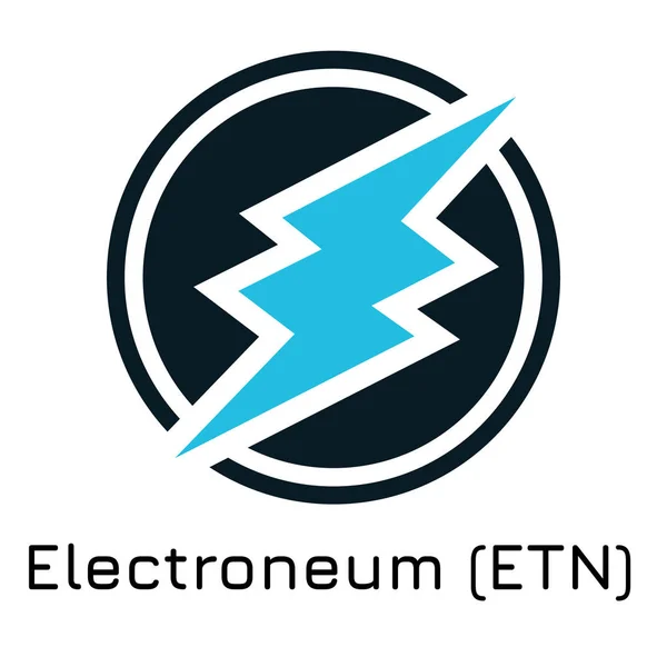 Eletroneum (ETN). Ilustração vetorial crypto coi — Vetor de Stock