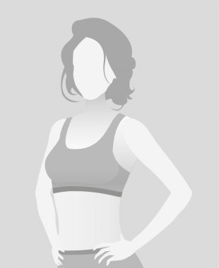 Varsayılan yer tutucu fitness eğitmeni bir T-shirt.