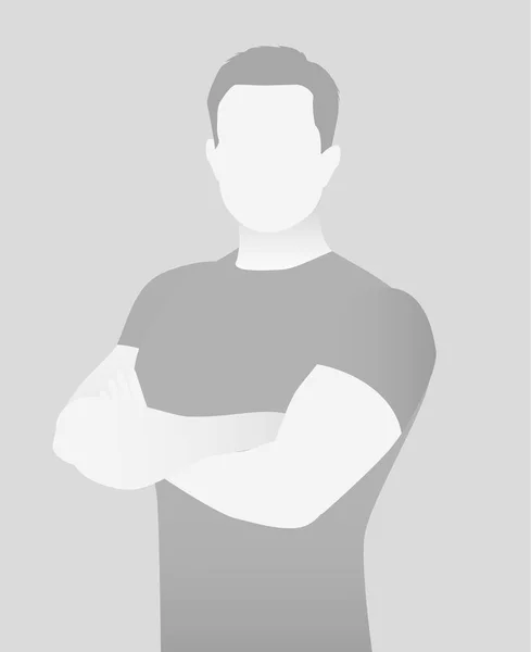 Default marcador de posición entrenador de fitness en una camiseta . — Vector de stock