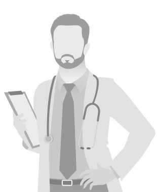 Varsayılan yer tutucu doktor varoluş portre