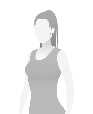 Varsayılan yer tutucu fitness eğitmeni bir T-shirt.