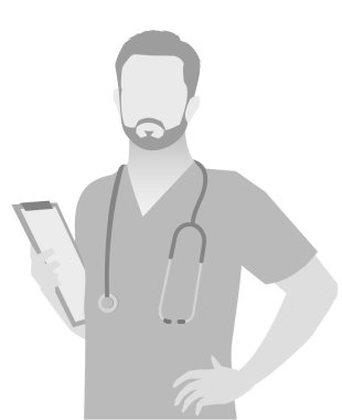 Varsayılan yer tutucu doktor varoluş portre