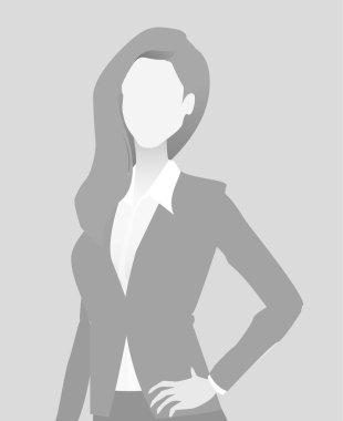Default placeholder businesswoman half-length por clipart