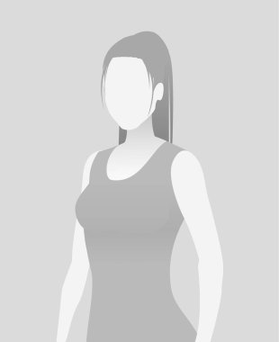 Varsayılan yer tutucu fitness eğitmeni bir T-shirt.