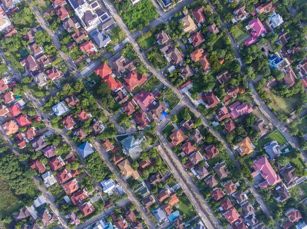 Bostadsområde Flygfoto — Stockfoto