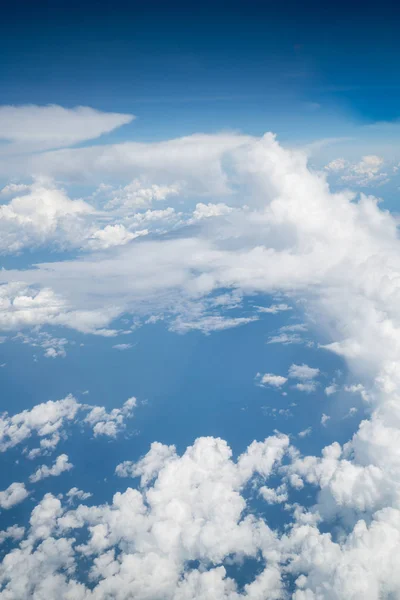 Sky above cloud from air plane — Stock Photo, Image