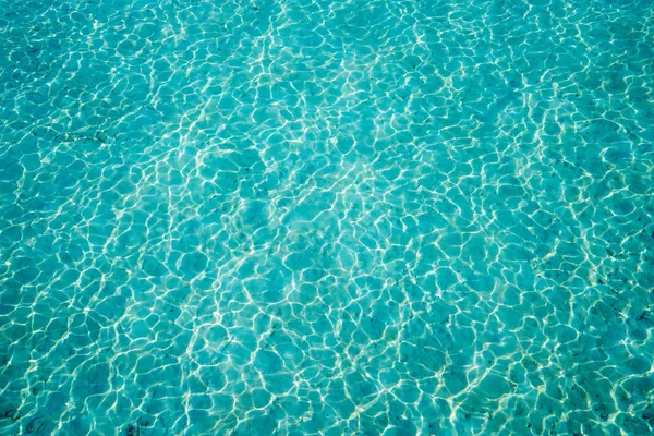 Strand perfekter weißer Sand und türkisfarbenes Wasser Malediven Atoll — Stockfoto