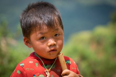 H'mong etnik azınlık insanlar Sapa, Vietnam