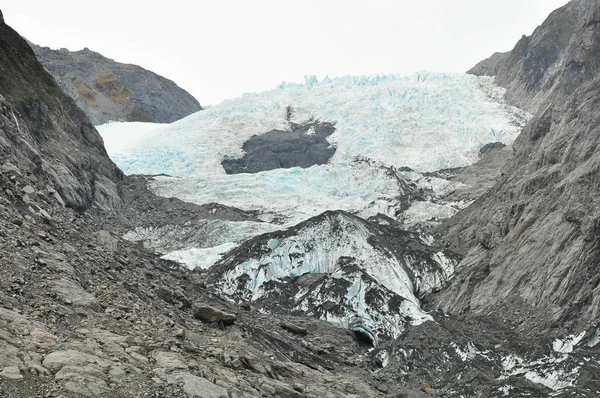 Franz josef geleira nova zelândia — Fotografia de Stock
